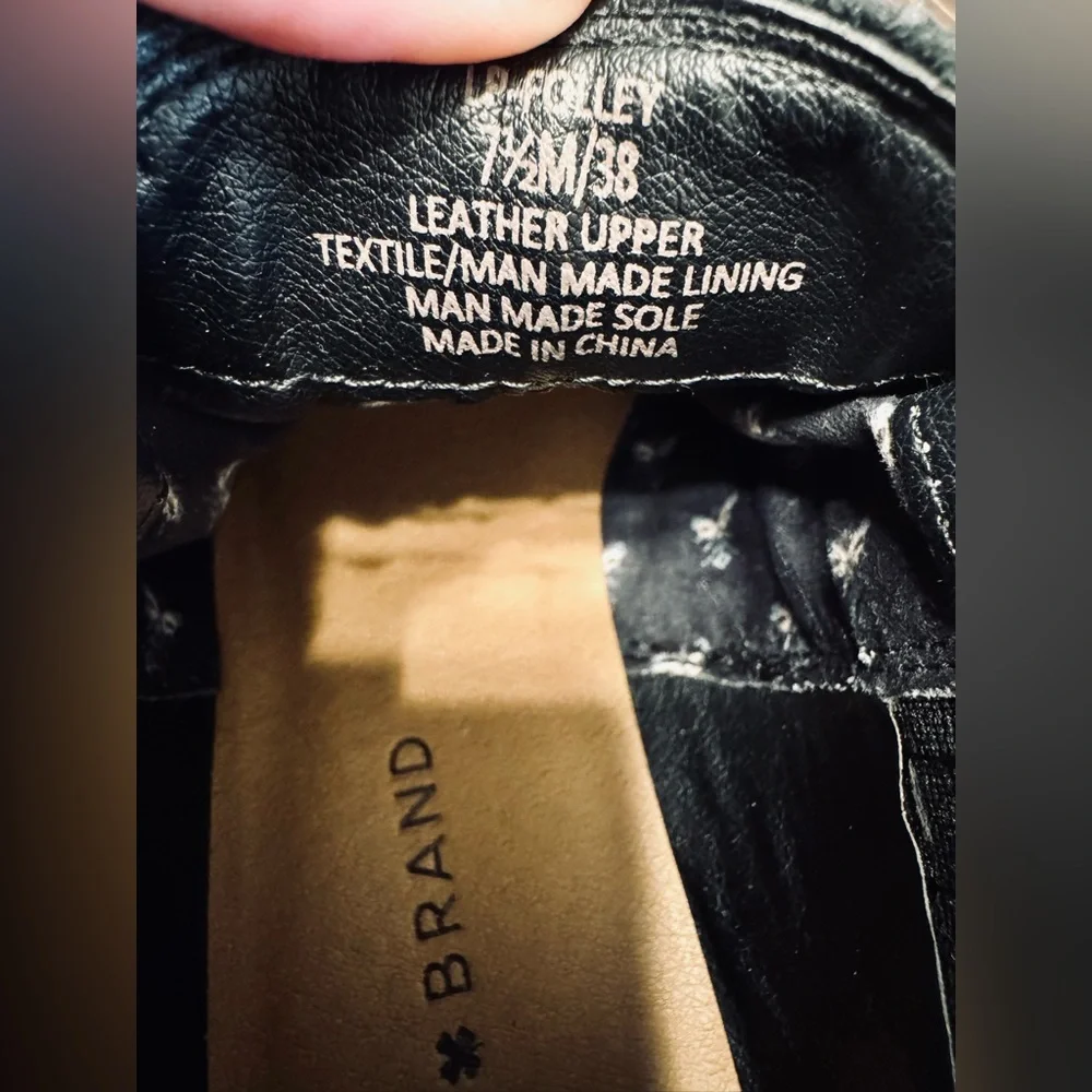 NWOB Lucky Brand Folley Western Black‎ Suede Ankle Booties